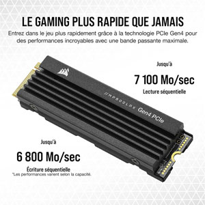MP600 Pro LPX M.2 NVMe PCIe Gen4 - 1To / HeatSink