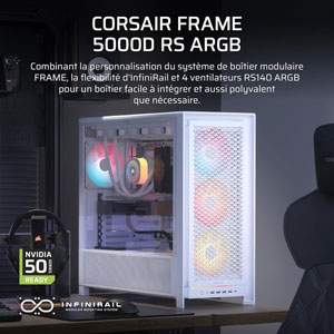 FRAME 5000D RS ARGB - Blanc