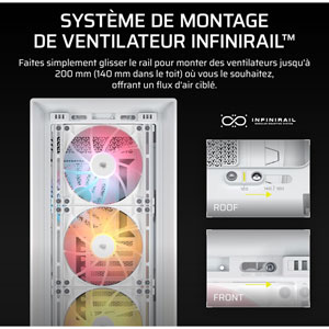 FRAME 5000D RS ARGB - Blanc