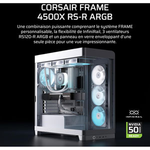 FRAME 4500X RS-R ARGB - Blanc