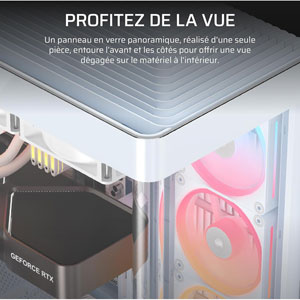 FRAME 4500X LX-R RGB iCUE LINK - Blanc