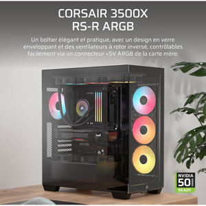 3500X RS-R ARGB - Noir