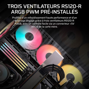 3500X RS-R ARGB - Noir