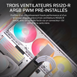 3500X RS-R ARGB - Blanc