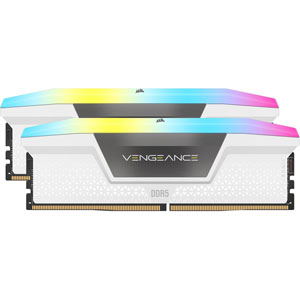 photo Vengeance RGB DDR5 6000MT/s - 2x 16Go / WH