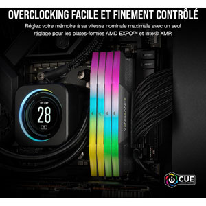 Vengeance RGB DDR5 6400MT/s - 2x 16Go / C36