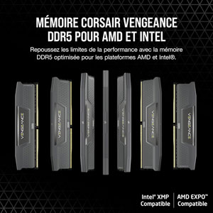 Vengeance DDR5 6400MT/s - 2 x 16Go / C36