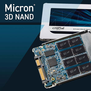 CRUCIAL MX500 - 2 To - CT2000MX500SSD1 moins cher 