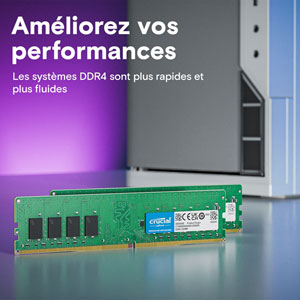 DDR4 UDIMM 3200 MHz - 32Go / CL22