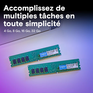DDR4 UDIMM 3200 MHz - 32Go / CL22