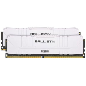 Ballistix DDR4-3200 - 16Go (2x8Go) / CL16 / Blanc