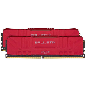 photo Ballistix DDR4 PC4-25600 - 2 x 32Go / CL16 / Rouge