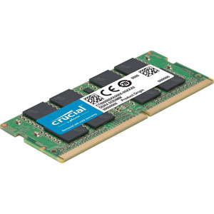 CRUCIAL SODIMM DDR4 PC4-25600 - 64Go (2 x 32Go) / CL22 - CT2K32G4SFD832A  moins cher 