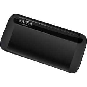 CRUCIAL X8 SSD USB 3.2 - 2To - CT2000X8SSD9 moins cher 