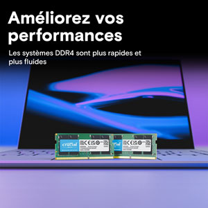 SODIMM DDR4 3200 MHz - 32Go (2 x 16Go) / CL22