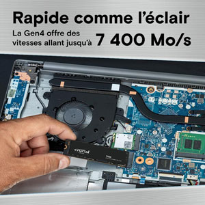 T500 M.2 PCIe Gen4 NVMe  - 500Go