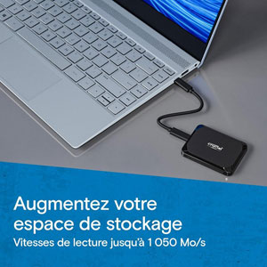 X9 Portable SSD USB 3.2 Gen2 (USB-C) - 2To