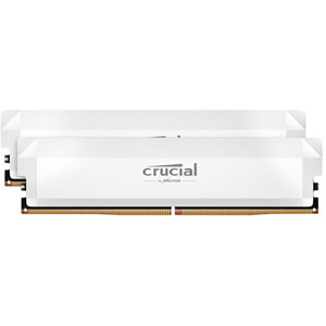 photo Crucial Pro OC Ed. DDR5 6000MHz - 2x 16Go / Blanc