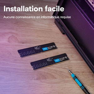 DDR5 UDIMM 5600 MHz - 16Go / CL46