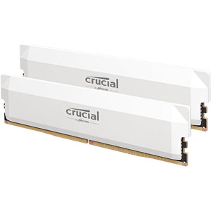 Crucial Pro DDR5 6400MHz - 2 x 32Go / CL40 / WH