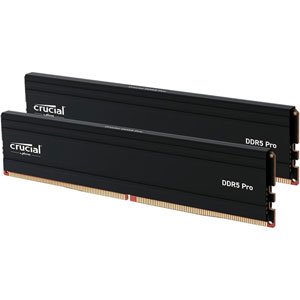 Crucial Pro DDR5 5600MHz - 128Go (2 x 64Go) / CL46