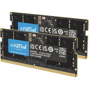 SODIMM DDR5 5600MHz - 128Go (2 x 64Go) / CL46