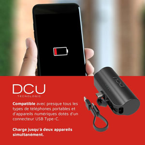 Mini Power Bank 5.000mAh avec support smartphone