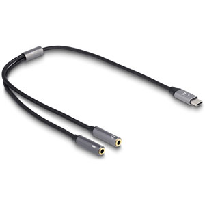 photo Adaptateur USB-C Hi-Res vers 2 x jack 3.5 mm
