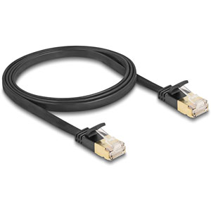Câble RJ45 Cat.6A mâle mâle avec loquet 1m