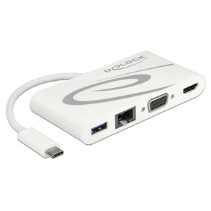 Station USB Type-C 3.1 HDMI 4K 30Hz/VGA/LAN/USB PD