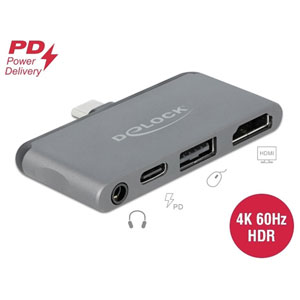 Mini station d’accueil USB Type-C pour smartphone