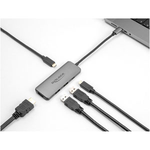 Station USB Type-C 4K - HDMI/LAN/USB PD 3.0