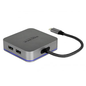 Station USB Type-C pour appareils mobiles avec LED