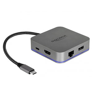 Station USB Type-C pour appareils mobiles avec LED
