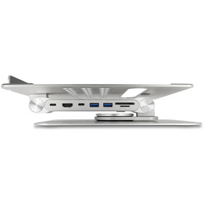 Support avec dock HDMI/Card Reader/Hub/PD 3.0