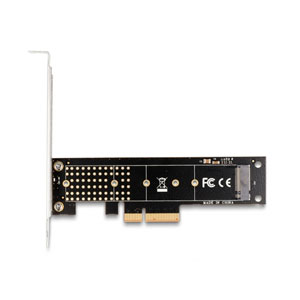 Carte PCIe x4 vers NVMe M.2 110 mm - profil bas