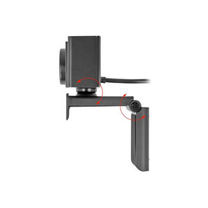 Webcam USB UHD 4K 30 Hz 110° avec trépied