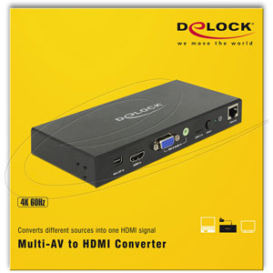 Convertisseur Multi-AV vers HDMI 4K 60 Hz