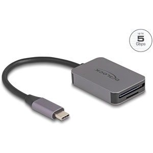 Lecteur USB-C SD/MicroSD aluminium