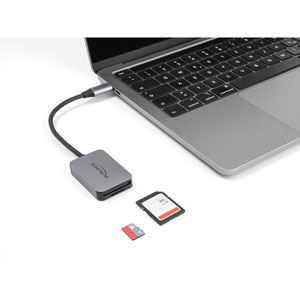 Lecteur USB-C SD/MicroSD aluminium