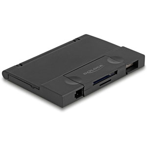 Lecteur USB 5 Gbps USB-C™ / A - SD/MicroSD noir