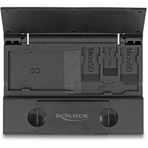 Lecteur USB 5 Gbps USB-C™ / A - SD/MicroSD noir