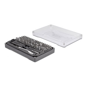 Tournevis de précision, set de 117 pièces
