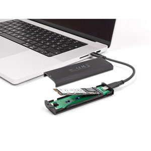 Boîtier USB-C 20Gbps M.2 NVMe SSD - sans outil