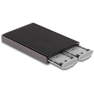 Boîtier USB-C pour 2 x SSD M.2 NVMe sans outil