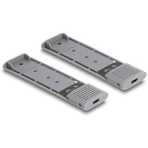 Boîtier USB-C pour 2 x SSD M.2 NVMe sans outil