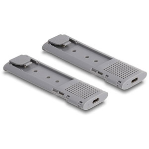 Boîtier USB-C pour 2 x SSD M.2 NVMe sans outil