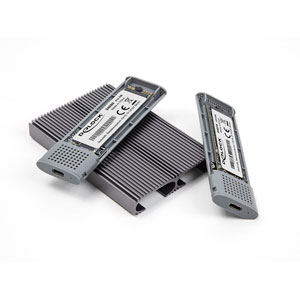Boîtier USB-C pour 2 x SSD M.2 NVMe sans outil