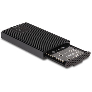 Boîtier USB 20Gbps 2 x SSD M.2 NVMe PCIe avec RAID
