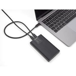 Boîtier USB 20Gbps 2 x SSD M.2 NVMe PCIe avec RAID